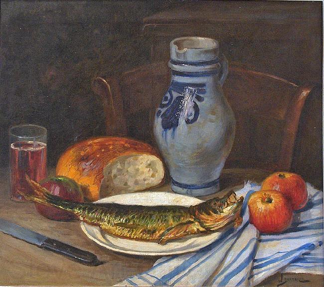 Georges Jansoone Nature morte Norge oil painting art